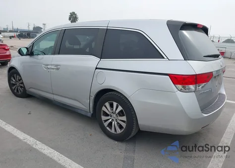 2014 Honda Odyssey Ex-L из США, поврежденный, VIN 5FNRL5H6XEB009575